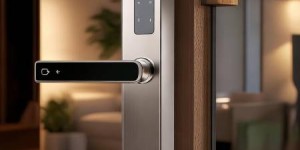 因硕智能指纹锁总部服务解说-小米指纹锁子母门：安全与便捷的家居选择