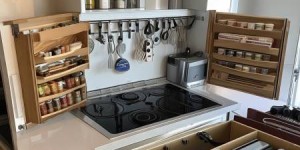 普森集成灶维服专线预约教导-集成灶顶部收纳空间大揭秘，家居整洁新选择