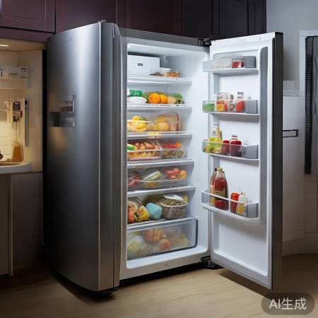 冰箱温度过高，保险断开检查门封