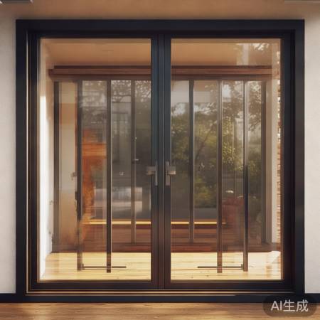 玻璃门与防盗门距离50-70c