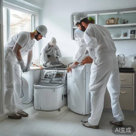 请专业安装洗衣机，安全无忧。