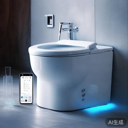 智能马桶连接手机,水质自调,节