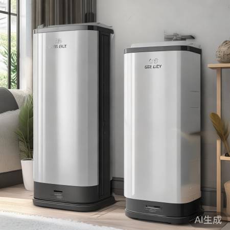 格力50升空气能热水器,时尚高