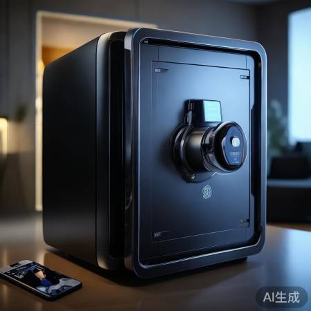 智能保险柜，指纹密码双重保障