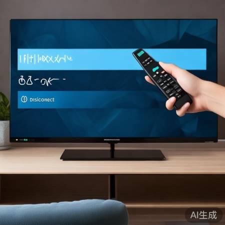 电视蓝牙断开步骤简单。