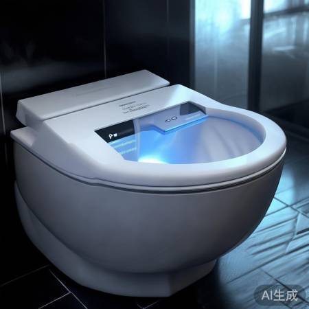 智能马桶翻盖开关:自动/手动操