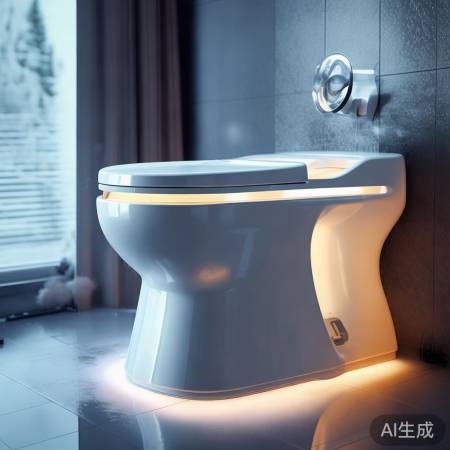 智能马桶,暖冲除臭,贴心至极。