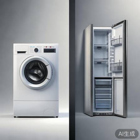 洗衣机冰箱,用途结构大不同