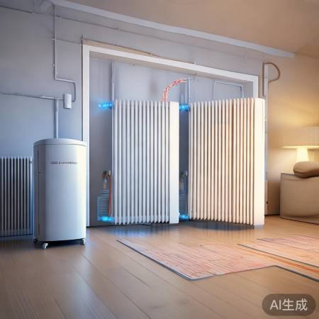 空气能制暖一机两用,节能显著。