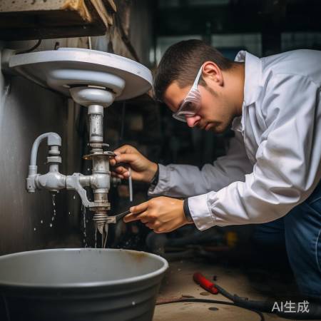 拆进水阀，小心别丢零件