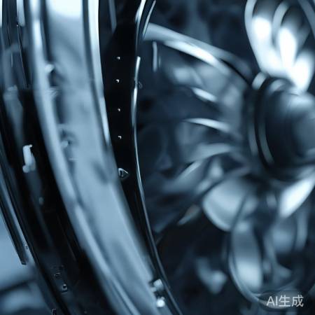 冷凝器风扇噪音,气流作用响。