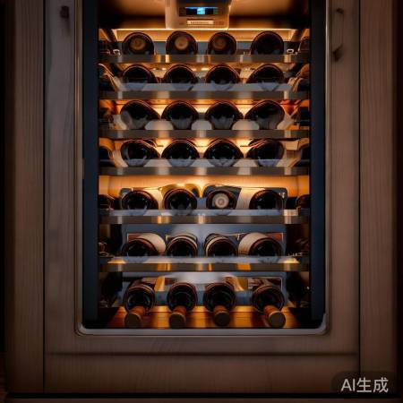 红酒柜：储酒、照明、温控，浪漫