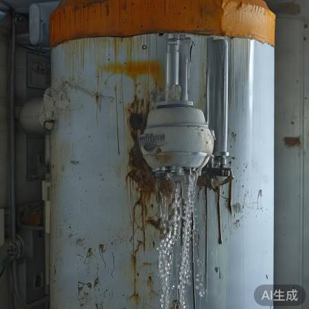 镁棒消耗,热水减少