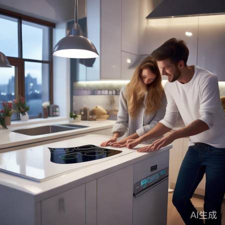 品牌B,高性价比智能灶