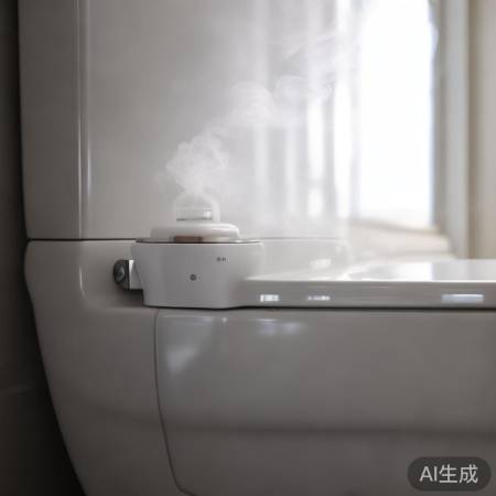 安装智能马桶香薰，简单易行。