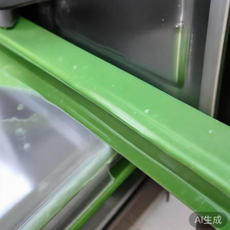 检查绿色环,轻柔清洁