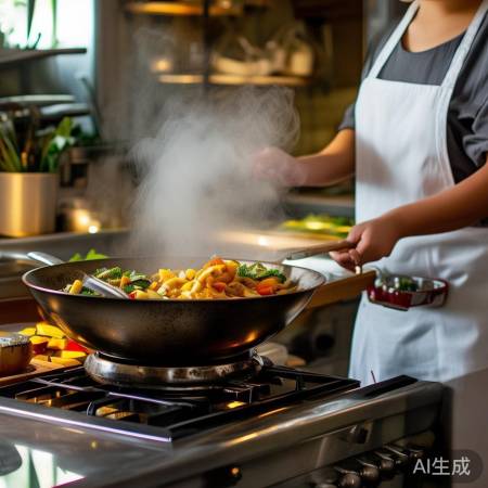 翻炒保证受热均匀