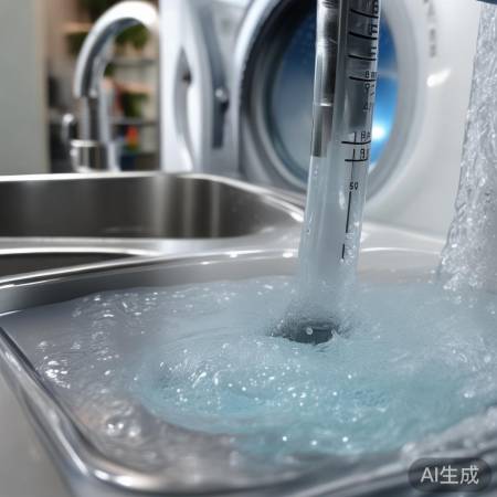 调整水位刻度洗涤