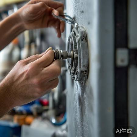 缓慢调节至正常压力