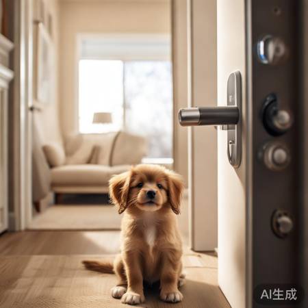 防止宠物误操作指纹锁