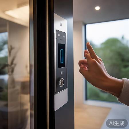 指纹一刷,门开享便捷