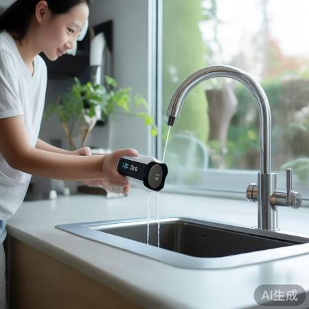 鸿雁空气能水流开关，舒适水流控