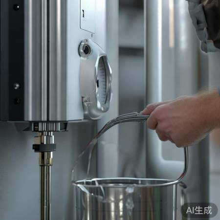 壁挂炉水压过低，适量加水解决