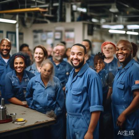 空调厂员工精神佳