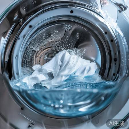 单向转洗衣机洗得干净