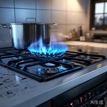 燃气灶自动保护，防漏防火