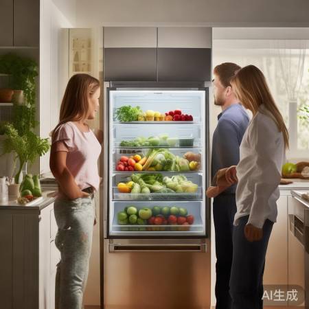 夏普冰箱，健康生活助手