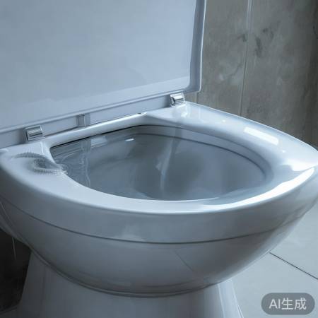 检查马桶,确保干净