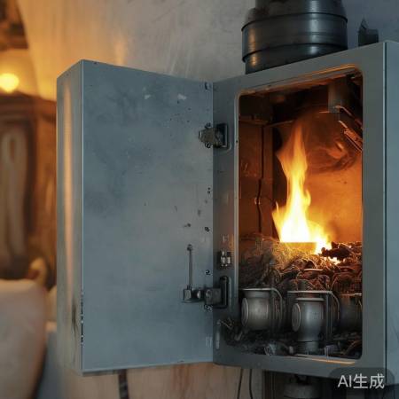 壁挂炉燃烧效率低，需检查积碳。