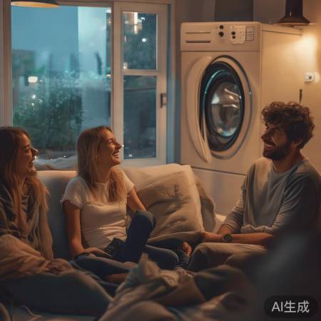 洗衣机功能实用，生活细节有趣