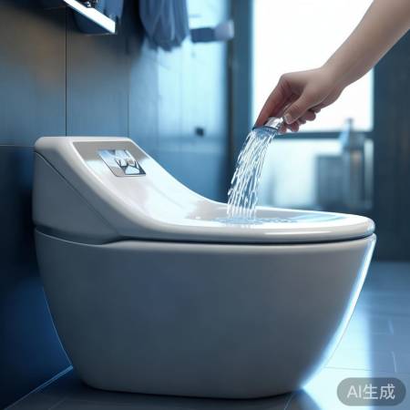 智能马桶一键调温，舒适便捷