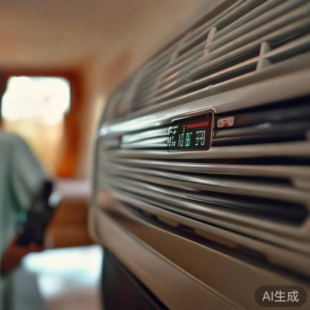 三菱空调E57故障，内部电路异