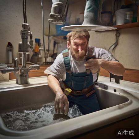 热水器排污口堵塞小窍门