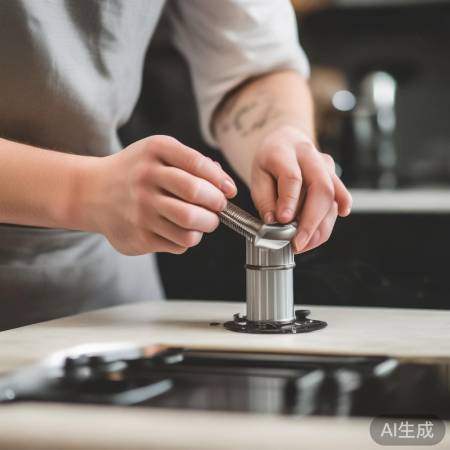 调整螺丝，轻试消毒柜开合