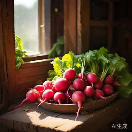 通风阴凉保存萝卜