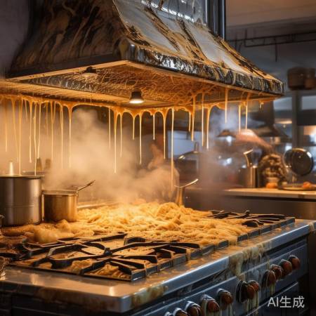 油烟机油垢多转不动