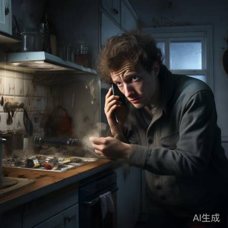 燃气泄漏，速拨紧急电话
