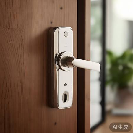 百顿V3智能锁，简约金属质感